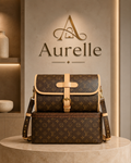 Aurelle Diane Monogram Messenger