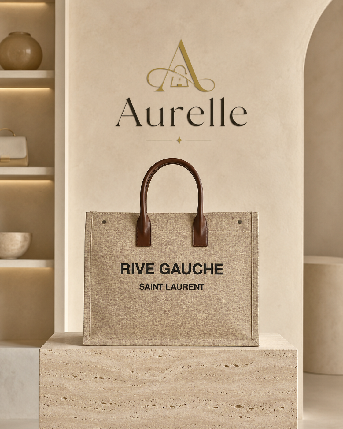 Aurelle Rive Tote front