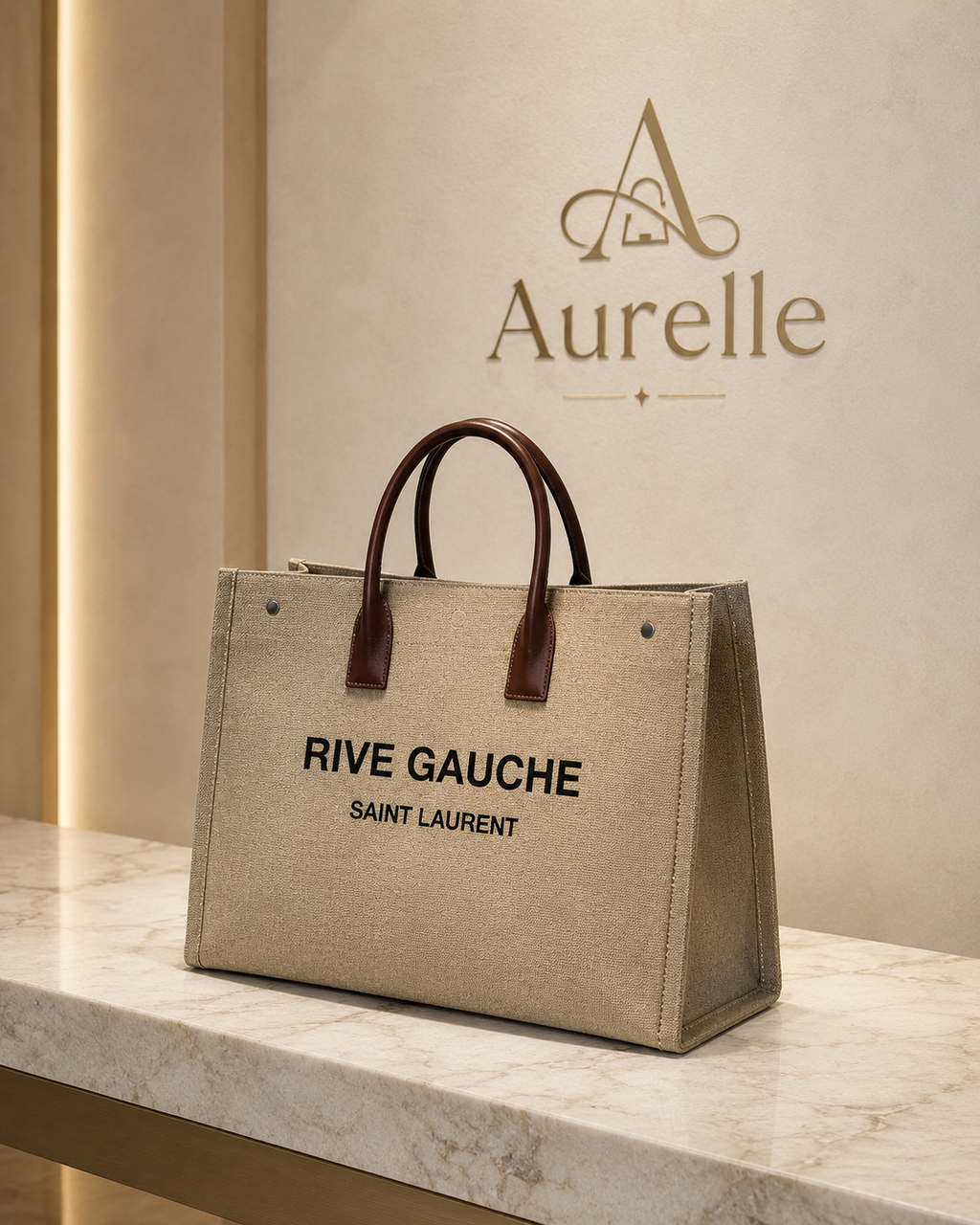 Aurelle Rive Tote side
