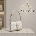 Aurelle Quilted Shoulder Bag front